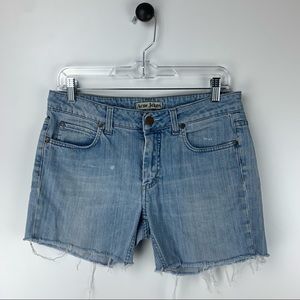 Acne Jeans Denim Jean Shorts Cutoff Modified Size 30 Inseam 4.5